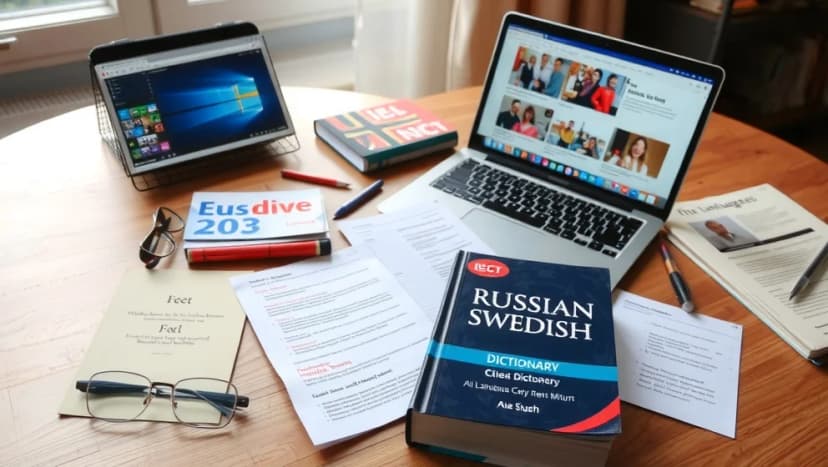 Översätta från ryska till svenska