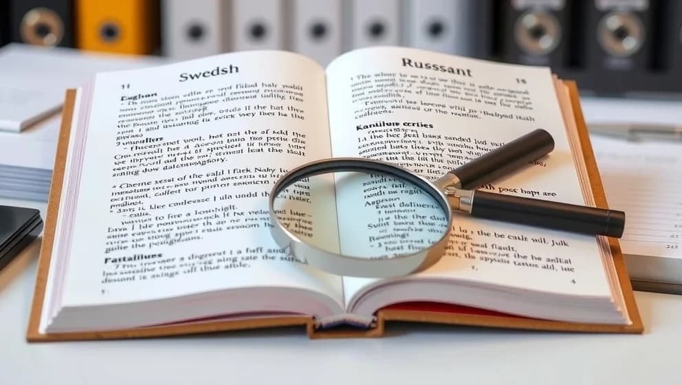 Översättare från svenska till ryska