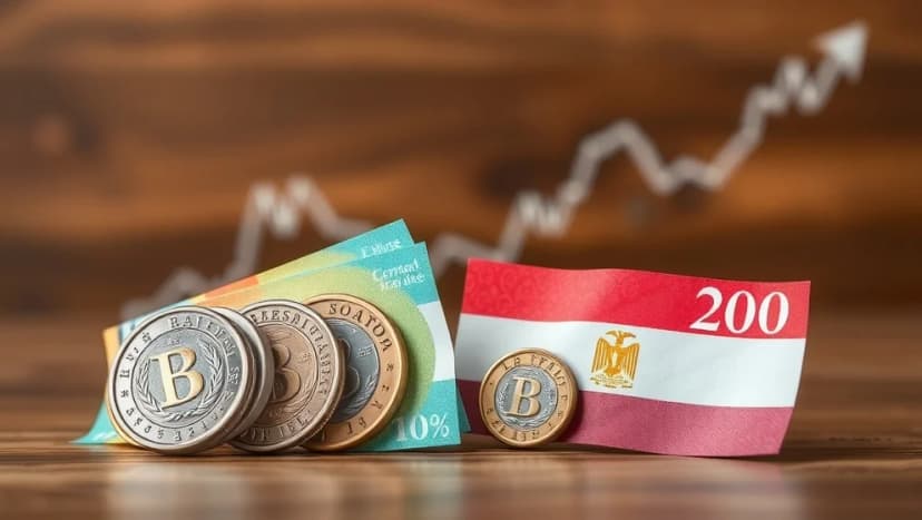 Kronans värde mot det egyptiska pundet