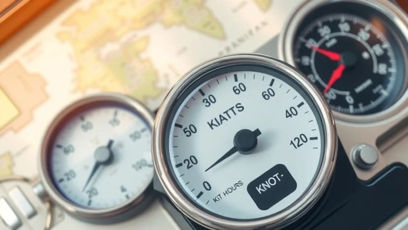 Vad är 50 knop i km/h egentligen