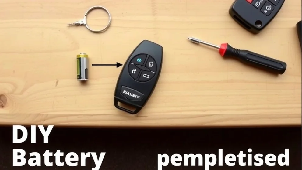 Byta batteri i Volvo nyckel själv hemma