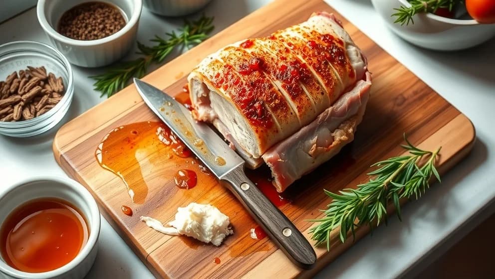 Dubbelmarinerad fläskfilé steg för steg