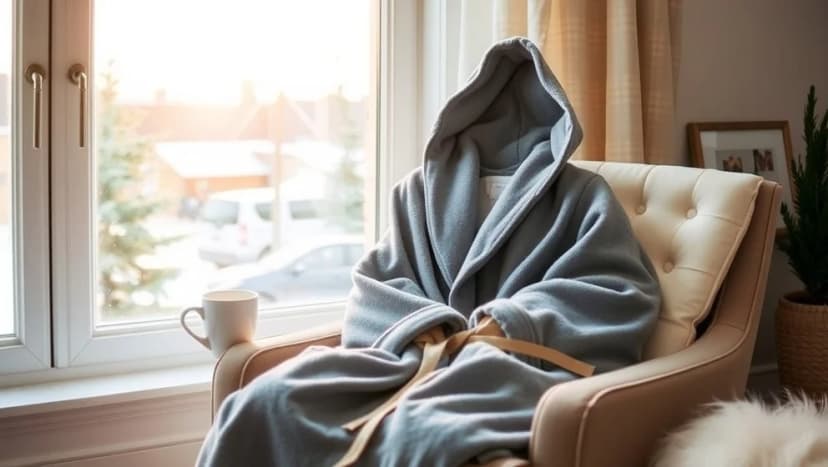 Vilken extra lång morgonrock dam med huva passar dig bäst