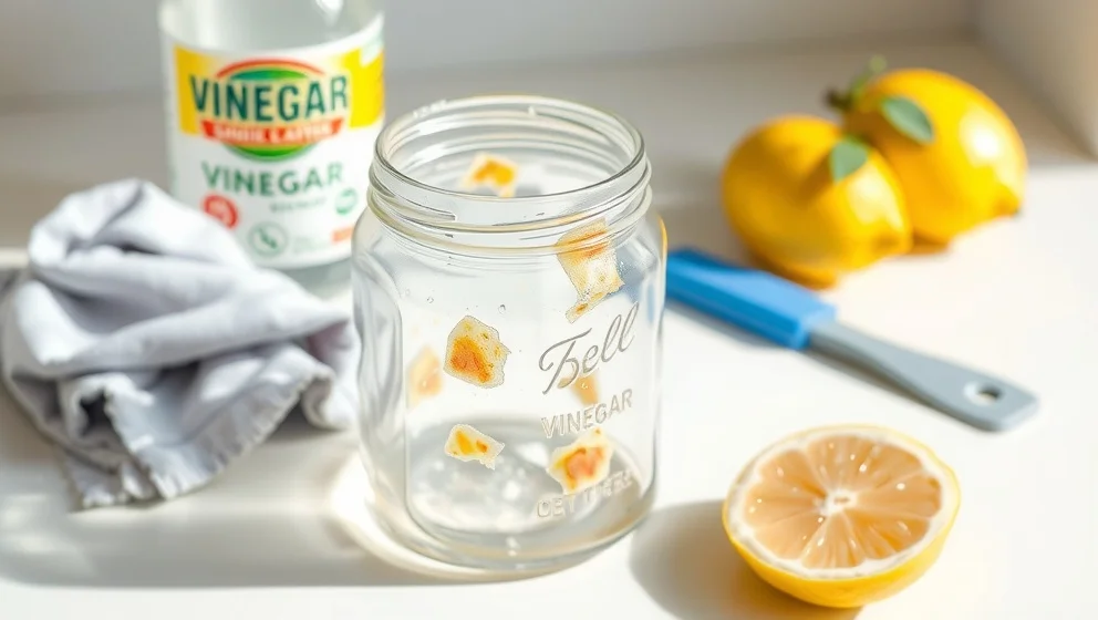 Hur får du bort klister från glas enkelt