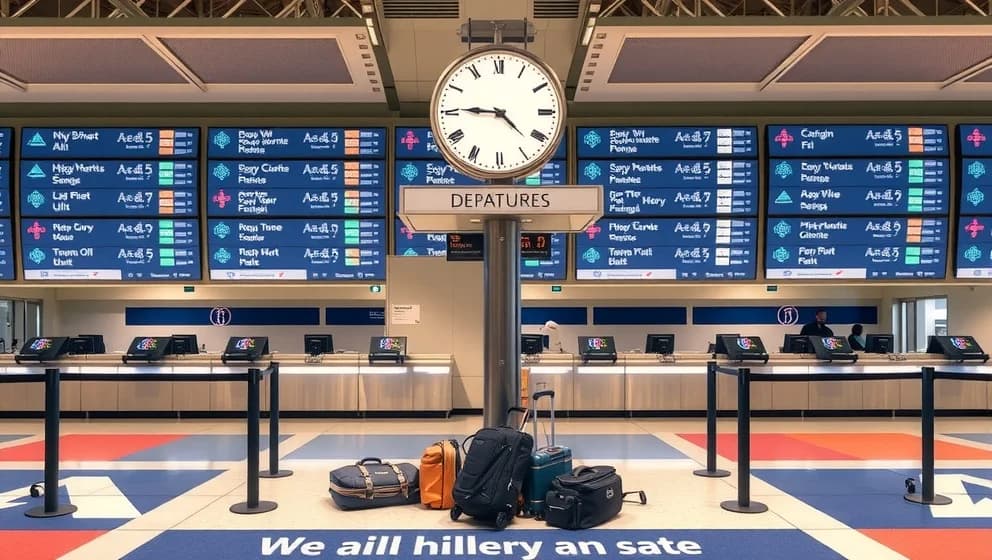 Hur länge innan ska man vara på flygplatsen utrikes