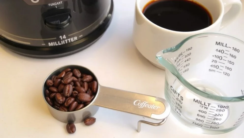 Hur många ml är ett kaffemått