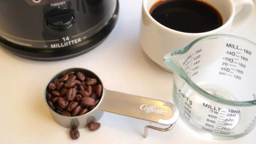 Hur många ml är ett kaffemått