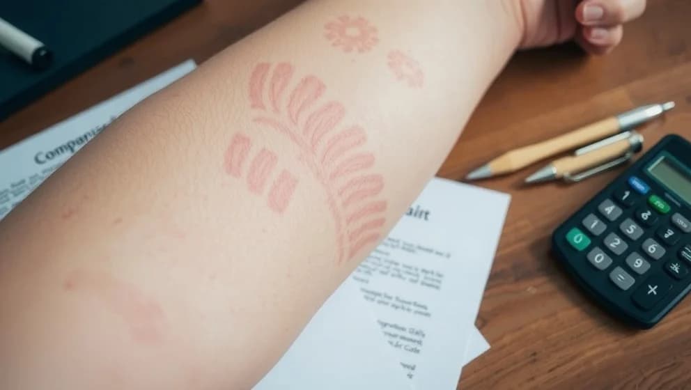 Kan man få ersättning för ärr på huden