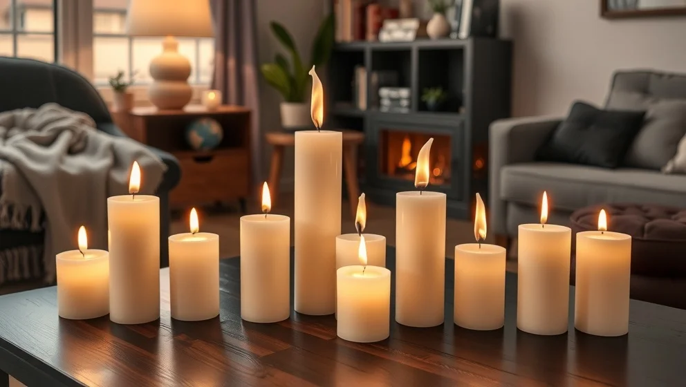 Led-ljus med fladdrande låga bäst i test