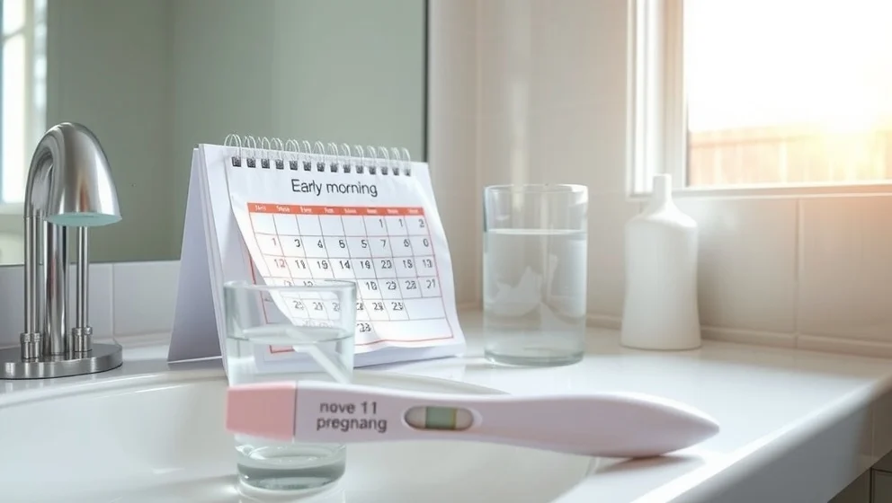 Måste man ta graviditetstest på morgonen