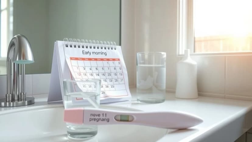 Måste man ta graviditetstest på morgonen