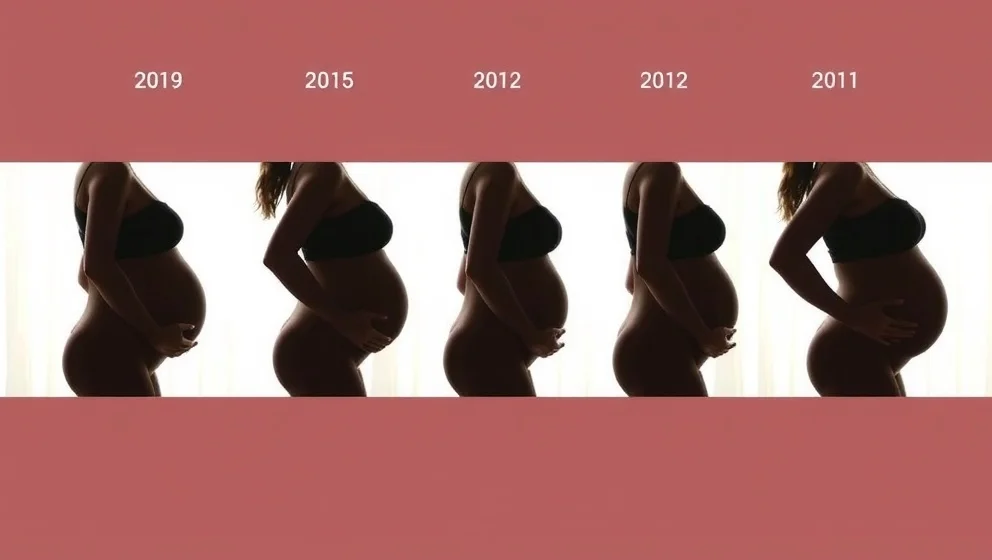 När börjar magen växa under graviditet