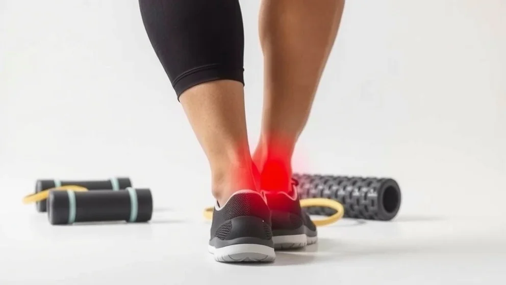 Ont i hälsenan upp i vaden vad kan du göra