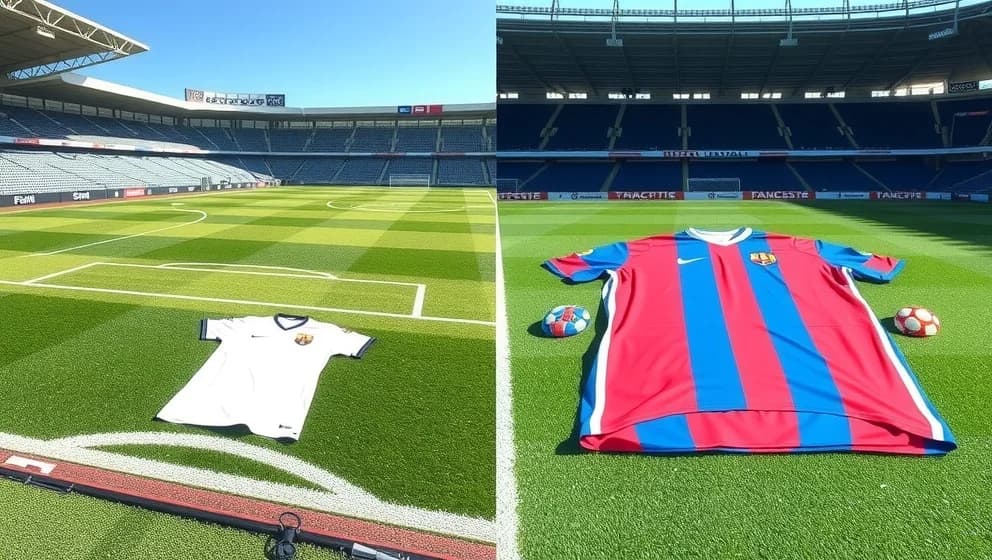 Real Madrid mot FC Barcelona laguppställning