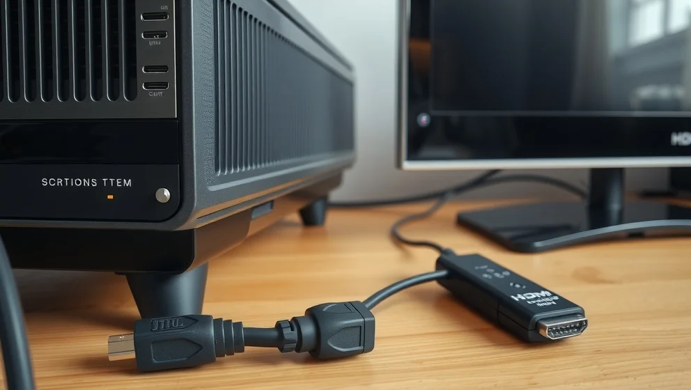 Scart till HDMI adapter på Clas Ohlson