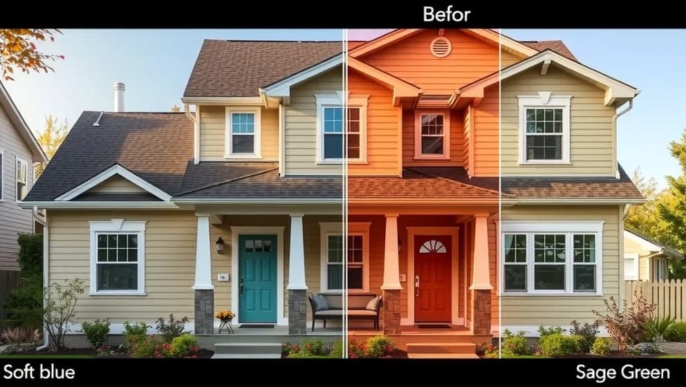 Testa färg på ditt hus online innan omläggning