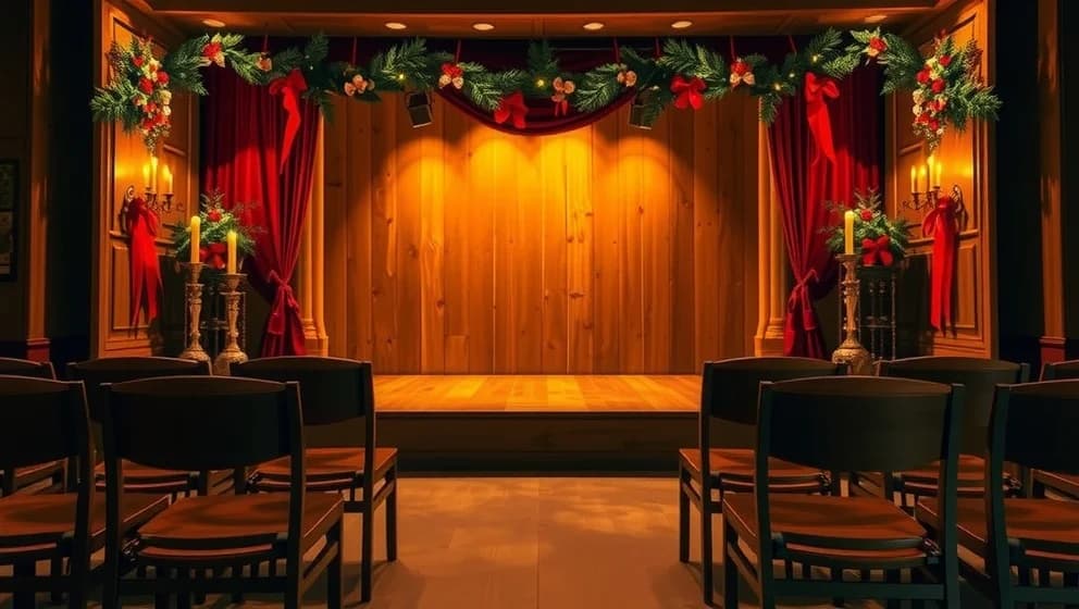 Tomten är far till alla barnen teater