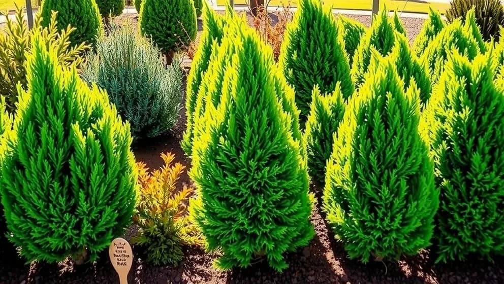 Träd och buskar i trädgården växter som gror bra