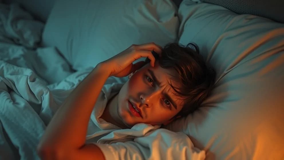 Tryck i huvudet när jag ligger ner