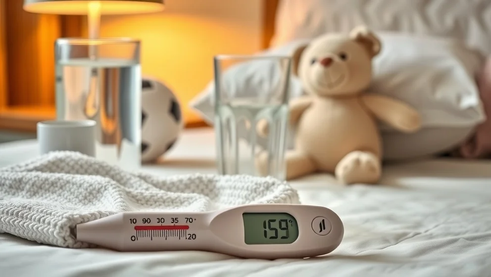Vad är feber hos barn och när ska du oroa dig