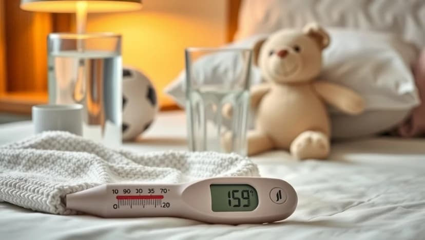 Vad är feber hos barn och när ska du oroa dig