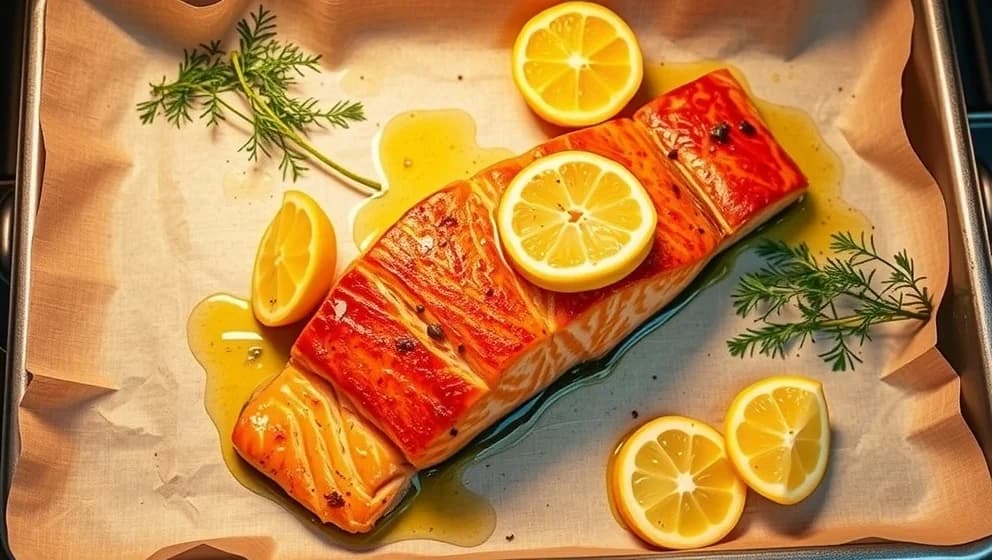 Världens godaste lax i ugn